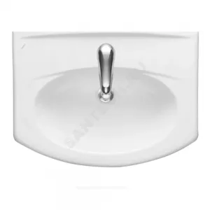 Умывальник мебельный Новая Грань 64 1 отверстие под смеситель по центру белый Santeri 1.3120.7.S00.11B.0