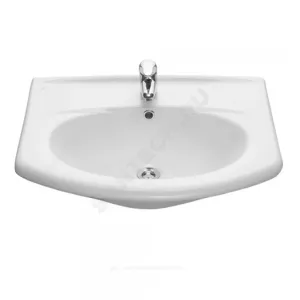 Умывальник мебельный Новая Грань 64 1 отверстие под смеситель по центру белый Santeri 1.3120.7.S00.11B.0