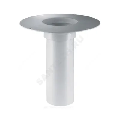 Элемент надставной Дн 125 с уплотнительным резиновым кольцом, высотой 345мм HL 65P