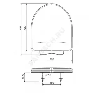 Сиденье для унитаза