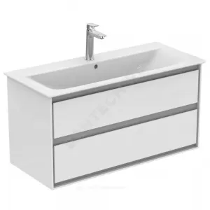 Умывальник мебельный CONNECT AIR Vanity 104 1 отверстие под смеситель по центру Ideal Standard E027401 Умывальник мебельный CONNECT AIR Vanity 104 1 отверстие под смеситель по центру Ideal Standard E027401