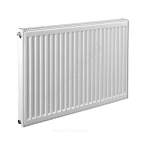 Радиатор стальной панельный Ventil Compact VC тип 11 600х2300 Qну=3249 Вт ниж/п прав в комплекте кронштейн. встроенный вентиль RAL 9016 (белый) Heaton Plus