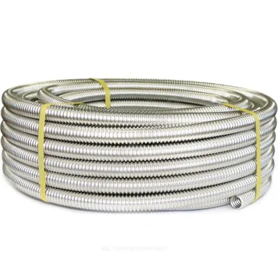 Труба гофрированная сталь нерж SS304 13A отожженная под развальцовку бухта 20м STAHLMANN SP3041300020