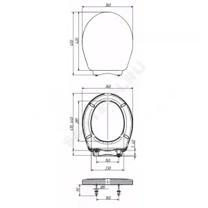 Сиденье для унитаза