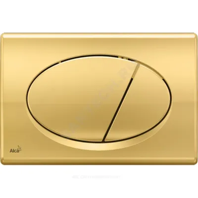Кнопка для инсталляции золото Alca Plast M75