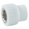 Муфта PP-R комбинированная белая ВР Дн 32х1/2" VALFEX 10129232 Муфта PP-R комбинированная белая ВР Дн 32х1/2" VALFEX 10129232