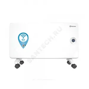 Конвектор электрический Frame E wi-fi 1000E в/к ножки 1кВт с электронным термостатом THERMEX ЭдЭБ01630