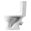 Унитаз-компакт Ультра белый нижний подвод косой выпуск 1/реж полипропилен Santeri 1.P401.3.S00.00B.F