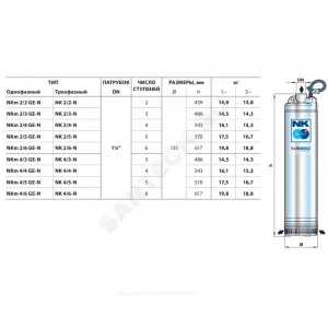 Насос колодезный