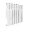 Радиатор биметаллический BM 500/78 S19 8 секций Qну=960 Вт RAL 9016 (белый) Benarmo