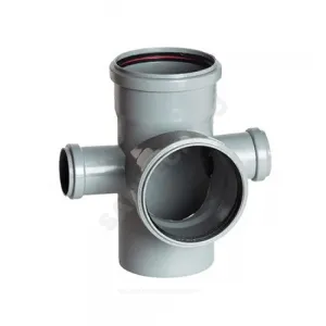 Крестовина PP-H 2-плоскостная левая и правая серая HT HTEDLR Дн 110х50х50х87гр б/нап в/к Ostendorf 115970 Крестовина PP-H 2-плоскостная левая и правая серая HT HTEDLR Дн 110х50х50х87гр б/нап в/к Ostendorf 115970