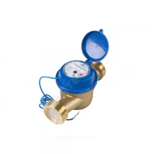 Счётчик х/в крыльчатый одноструйный Ду 40 Ру16 Qn=10 м3/ч 50С L=190мм резьба импульсный В/К ОСВХ ДГ1 исполнение "Нептун" Декаст 76-40-03