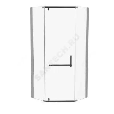 Ограждение душевое Aurora 900х900х1900 мм без поддона Мирсант УТ000057041