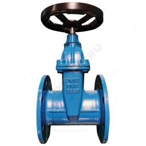 Задвижка чугун 30ч39р МЗВ обрезиненный клин Ду 50 Ру16 до +120 фл гайка чугун шток сталь Китай