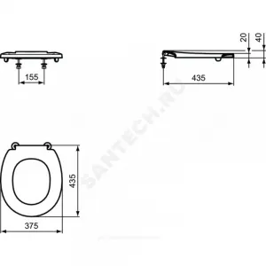 Сиденье для унитаза