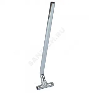 Тройник для подключения радиатора радиальный латунь Дн 16х15х16 L=200мм GX158 Giacomini GX158X013