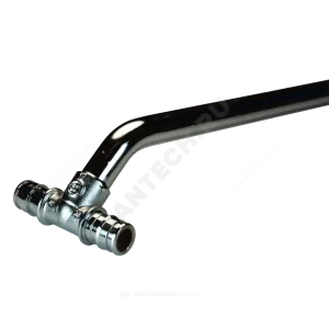 Тройник для подключения радиатора радиальный латунь Дн 16х15х16 L=200мм GX158 Giacomini GX158X013