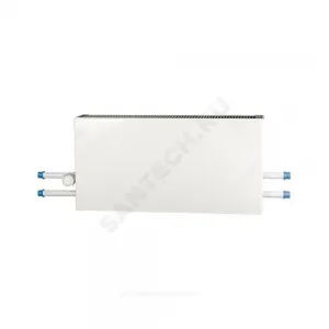 Конвектор настенный проходной "Универсал" КСК 20 П (А06) (малой глубины) 1.049кВт двухтр с т/клапаном (пр) Danfoss 013G1810 бок/п резьба прав Сантехпром 6000377