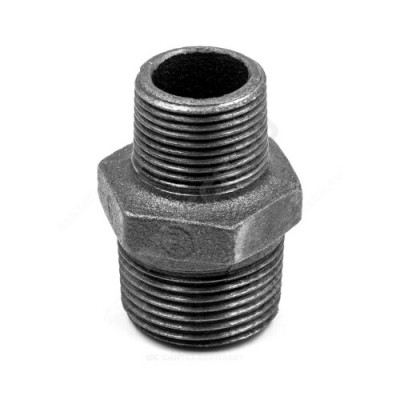 Ниппель переходной чугун Ду 25х20 (1"х3/4") НР Fittex PLUS
