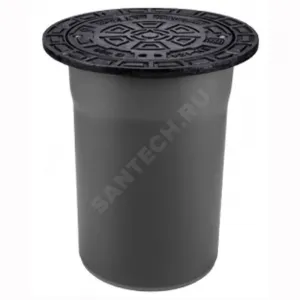 Люк чугун Д400 с телескопической трубой Ostendorf 635426 Люк чугун Д400 с телескопической трубой Ostendorf 635426