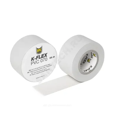 Лента ПВХ PVC AT 070 50мм х 25м серая самоклеящаяся K-flex 850CG020009