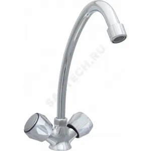 Смеситель для кухонной мойки двуручный Стандарт ЦС-СМ 12/2г М_Глобо Центр Сантехники (Подольск) СМ504705
