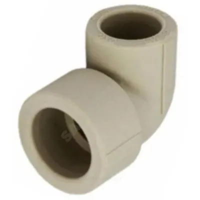 Угольник PP-R переходной серый внутренняя пайка Дн 32х25х90гр RTP (РосТурПласт) 16114