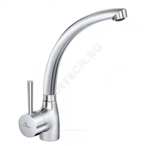 Смеситель для кухонной мойки ручка сбоку одноручный Город Д-серия Славен СЛ-ОД-Д22