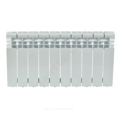 Радиатор алюминиевый Alpha 350 10 секций RAL 9016 (белый) Ogint