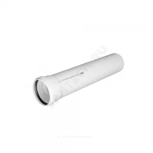 Труба PP-H с раструбом бесшумная белая Дн 110х3,4 б/нап L=0,25м в/к RTP (РосТурПласт) 21046 Труба PP-H с раструбом бесшумная белая Дн 110х3,4 б/нап L=0,25м в/к RTP (РосТурПласт) 21046