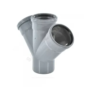 Крестовина PP-H 1-плоскостная серый Дн 110х110х110х45гр б/нап в/к VALFEX 27111110 Крестовина PP-H 1-плоскостная серый Дн 110х110х110х45гр б/нап в/к VALFEX 27111110