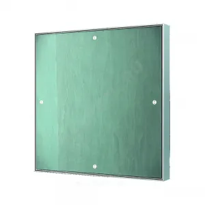 Люк под покраску и обойные покрытия алюминий 200х200 короб Эра ЛП2020К