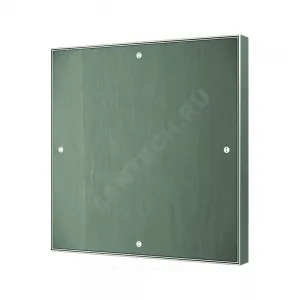 Люк под покраску и обойные покрытия алюминий 200х200 короб Эра ЛП2020К