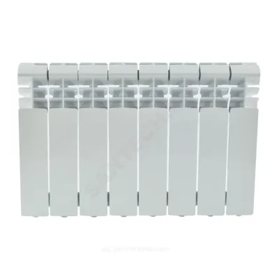 Радиатор алюминиевый Alpha 350 8 секций RAL 9016 (белый) Ogint