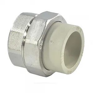 Муфта PP-R комбинированная разъемная серая Дн 20х1" ВР RTP (РосТурПласт) 15799