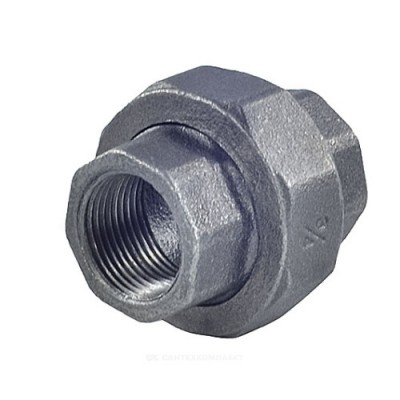 Соединитель прямой американка чугун Ду 20 (3/4") ВР/ВР конусный Fittex PLUS