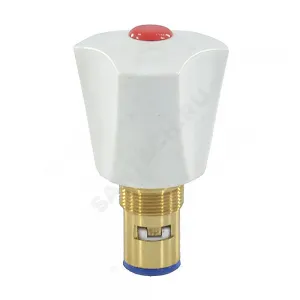 Маховик для смесителя в/к кран-букса керамическая резьба М18х1 Пл. Бел маховик Центр Сантехники (Подольск) БР220703 Маховик для смесителя в/к кран-букса керамическая резьба М18х1 Пл. Бел маховик Центр Сантехники (Подольск) БР220703