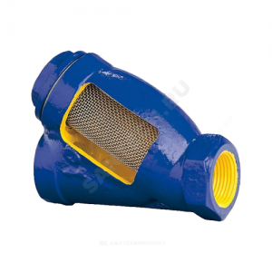 Фильтр сетчатый Y-образный чугун Ду 40 Ру16 Тмакс=200 oC G1 1/2" ВР 823А Zetkama 823A040C10