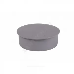 Заглушка PP-H серая HT HTM Дн 110 б/нап Ostendorf 115620