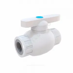 Кран шаровой PP-R полнопроходной белый Дн 25х3/4" ВР RTP (РосТурПласт) 21814