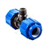 Тройник компрессионный ПЭ НР Дн 50х1 1/2"х50 ТПК-АКВА 51511250