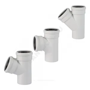 Тройник PP-MD бесшумный светло-серый Skolan dB SKEA Дн 110х110х45гр (DN100х100) б/нап в/к Ostendorf 335200 Тройник PP-MD бесшумный светло-серый Skolan dB SKEA Дн 110х110х45гр (DN100х100) б/нап в/к Ostendorf 335200