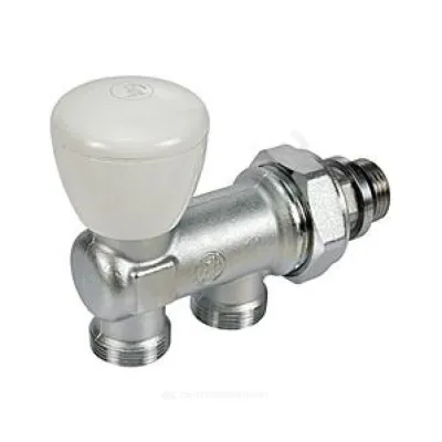 Узел нижнего подключения ручной регулировки R314N для однотр Ду 15 Ру10 1/2"x16 прямой штуцер с герметичной прокладкой Giacomini R314NX002