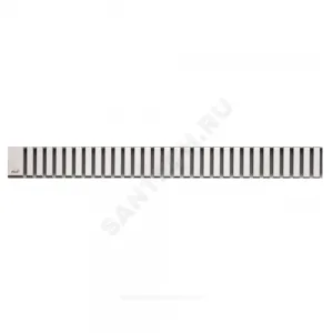 Решетка для душевого лотка нержавеющая сталь, матовая L=1050мм Alca Plast LINE-1050M