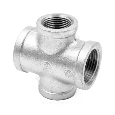 Крест прямой чугун оц Ду 40 (1 1/2") ВР/ВР Fittex PLUS