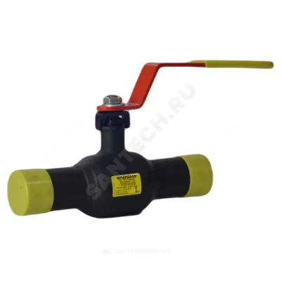 Кран шаровой сталь 11с67п Ду 40 Ру40 п/привар Маршал 2ЦП.01.1.040.040/032