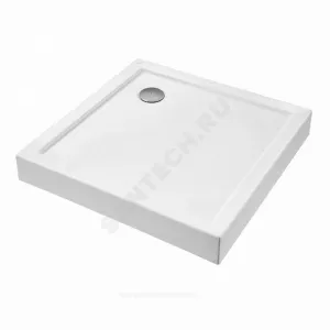 Поддон душевой акриловый квадрат Палермо 800х800х135 белый Santek 1.WH30.2.475