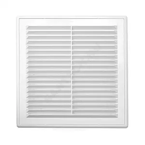 Решётка вентиляционная пластик 117х81 вытяжная Эра АБС 1708С