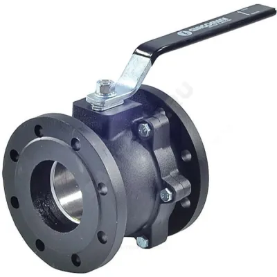 Кран шаровой чугун R740F Ду 250 Ру16 фл полнопроходной рукоятка Тмакс=120 оС Giacomini R740FLY025