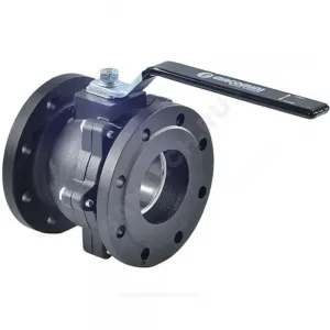 Кран шаровой чугун R740F Ду 100 Ру16 фл полнопроходной рукоятка Тмакс=120 оС Giacomini R740FLY010